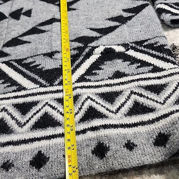 NWT Frye Jacquard Southwestern Cardigan Women's Small Open Front Long Sleeve - Picture 5 of 7